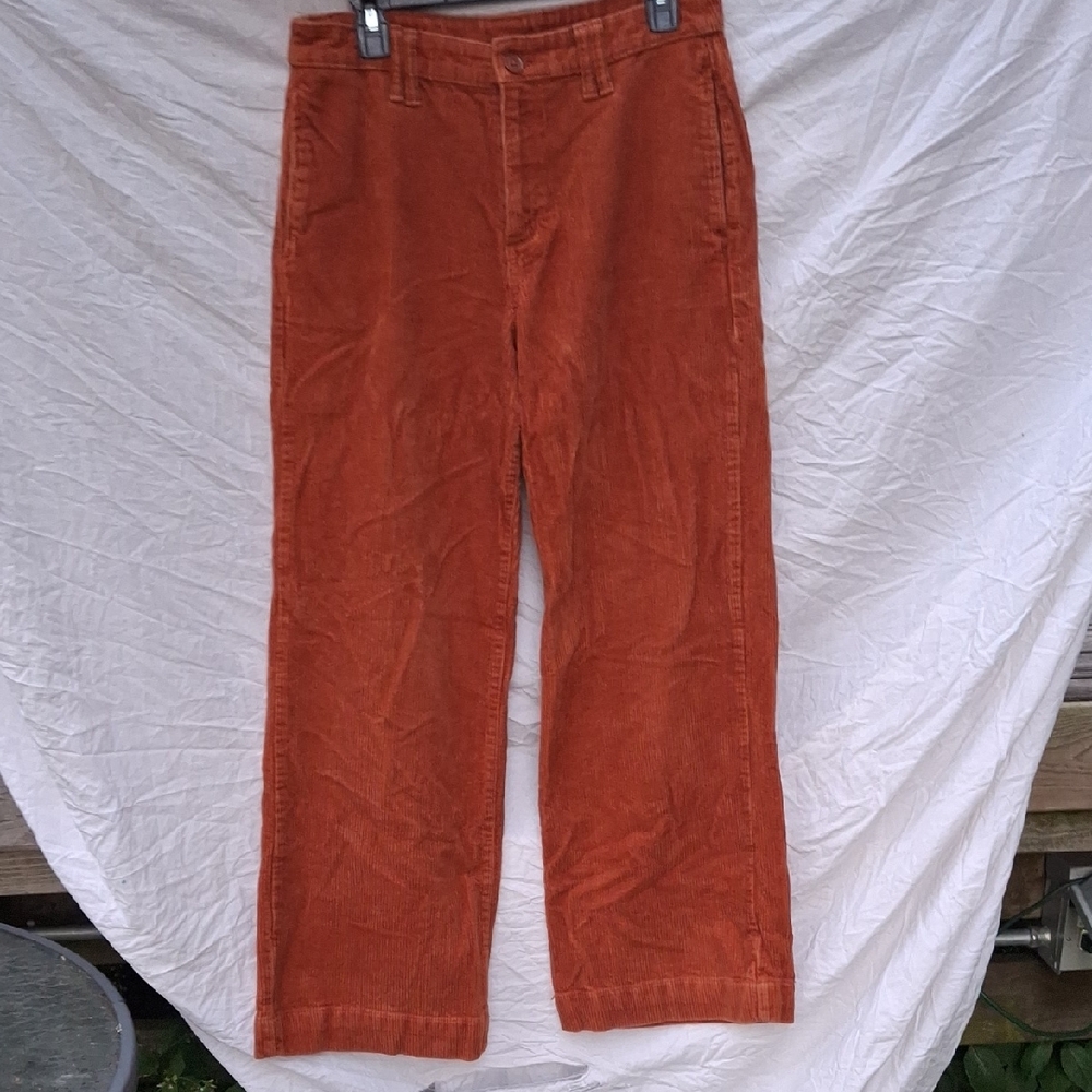 Copper Corduroy Pants